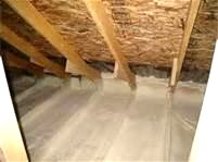 Attic Floor After Completed by Houle Insulation